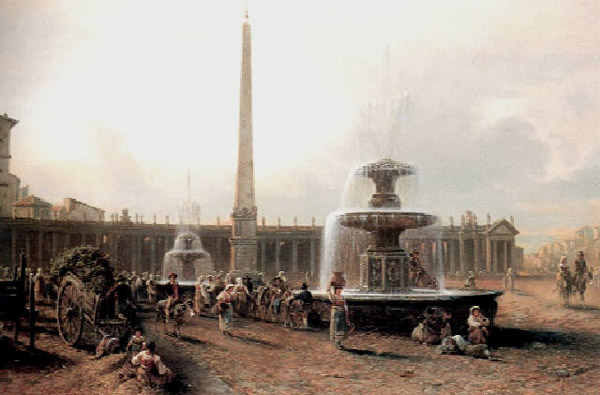 Albert Arnz,Le Peuple Place Saint-Pierre (1873)
